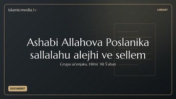 Ashabi Allahova Poslanika sallalahu alejhi ve sellem