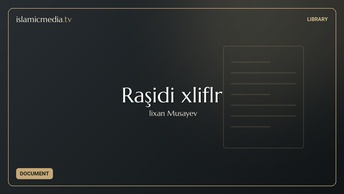 Raşidi xəlifələr