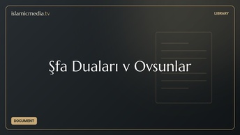Şəfa Duaları və Ovsunlar