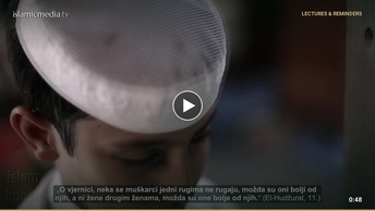 Ruhu-l-ajat - Ne ismijavaj se svojim bratom pa da ga Allah izliječi a tebe iskuša