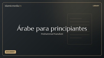Árabe para principiantes