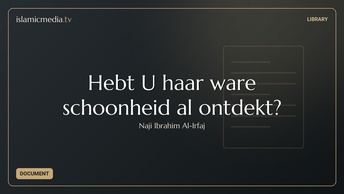 Hebt U haar ware schoonheid al ontdekt?