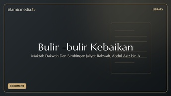 Bulir -bulir Kebaikan