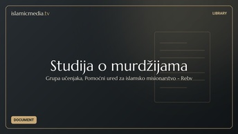 Studija o murdžijama