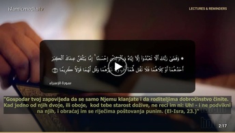 Minuta uz Kur’an - Pravo roditelja kod djece