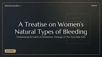 A Treatise on Women’s Natural Types of Bleeding