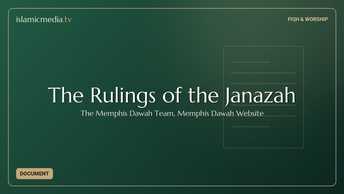 The Rulings of the Janazah