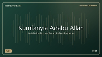 Kumfanyia Adabu Allah
