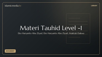 Materi Tauhid Level -1