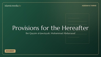 Provisions for the Hereafter