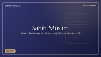 Sahih Muslim
