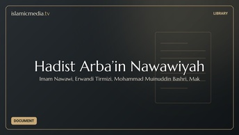 Hadist Arba’in Nawawiyah