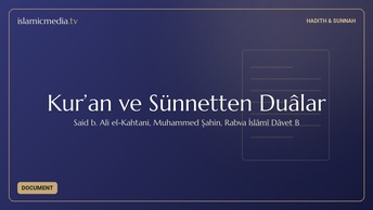 Kur’an ve Sünnetten Duâlar