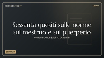 Sessanta quesiti sulle norme sul mestruo e sul puerperio