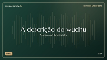 A descrição do wudhu