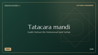 Tatacara mandi
