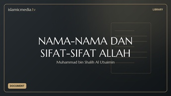 NAMA-NAMA DAN SIFAT-SIFAT ALLAH