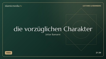 die vorzüglichen Charakter