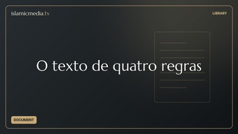 O texto de quatro regras