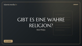 GIBT ES EINE WAHRE RELIGION?