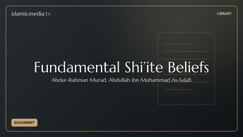 Fundamental Shi’ite Beliefs