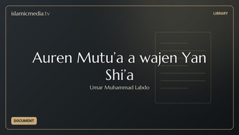 Auren Mutu’a a wajen Yan Shi’a