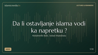 Da li ostavljanje islama vodi ka napretku ?