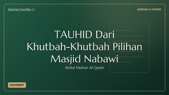 TAUHID Dari Khutbah-Khutbah Pilihan Masjid Nabawi