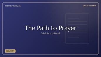 The Path to Prayer