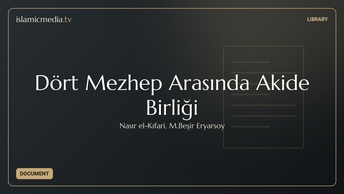 Dört Mezhep Arasında Akide Birliği