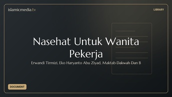 Nasehat Untuk Wanita Pekerja