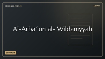 Al-Arba´un al- Wildaniyyah