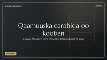 Qaamuuska carabiga oo kooban