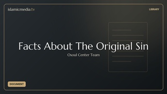 Facts About The Original Sin