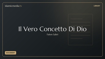 Il Vero Concetto Di Dio