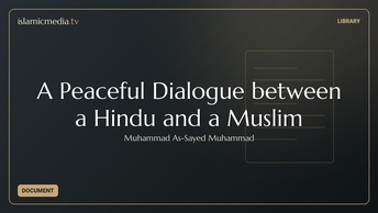 A Peaceful Dialogue between a Hindu and a Muslim