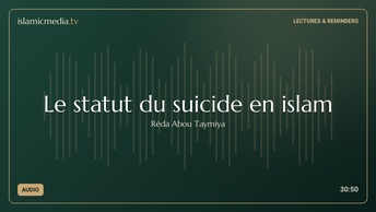 Le statut du suicide en islam