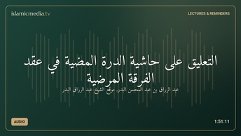 التعليق على حاشية الدرة المضية في عقد الفرقة المرضية