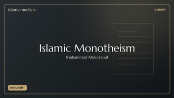 Islamic Monotheism