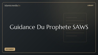 Guidance Du Prophete SAWS