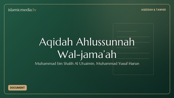 Aqidah Ahlussunnah Wal-jama’ah