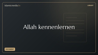 Allah kennenlernen