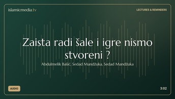 Zaista radi šale i igre nismo stvoreni ?