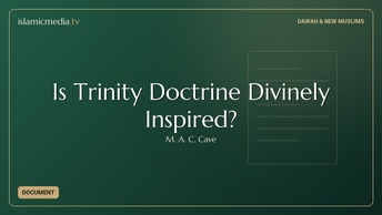 Is Trinity Doctrine Divinely Inspired?