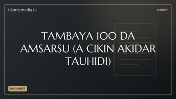 TAMBAYA 100 DA AMSARSU (A CIKIN AKIDAR TAUHIDI)