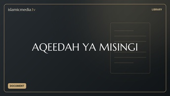 AQEEDAH YA MISINGI