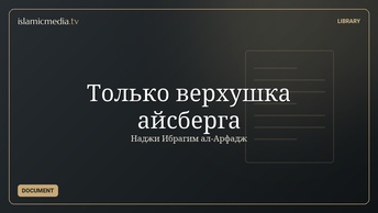 Только верхушка айсберга