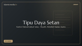 Tipu Daya Setan
