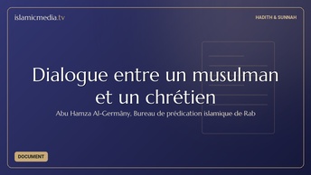 Dialogue entre un musulman et un chrétien