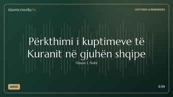 Përkthimi i kuptimeve të Kuranit në gjuhën shqipe